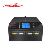 UP4000-24S daya Ultra, 4000W 25A 2 port 16-24s, pengisi daya baterai Drone pertanian 60 menit untuk terisi penuh dua baterai