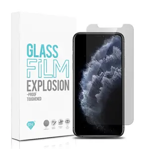 Protetor de tela de vidro temperado, anti-espionagem, máquina de corte de folha para iphone se 8 2.5d, vidro 11/13 pro max, imperdível