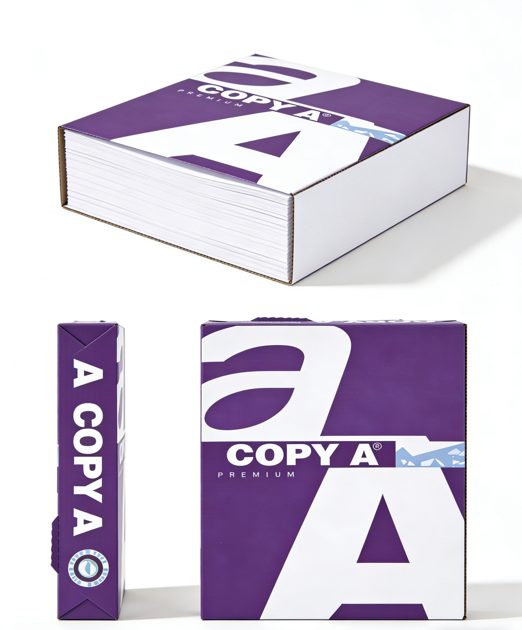 Smooth Surface Printing Paper Compatible with All Kinds of Office Copiers Printers Low Powder Design Protects Machine