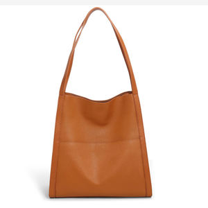 Bolso de Hombro de Cuero Genuino de Alta Calidad 2025, Bolso Tipo Cubo de Gran Capacidad para Mujer - Product Image 2