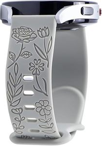 Correa de reloj de silicona en relieve favorita del cliente Compatible con reloj inteligente de 18mm 20mm para <span class=keywords><strong>Huawei</strong></span> GT4 GT3 <span class=keywords><strong>GT2</strong></span> correas de reloj deportivas - Product Image 5