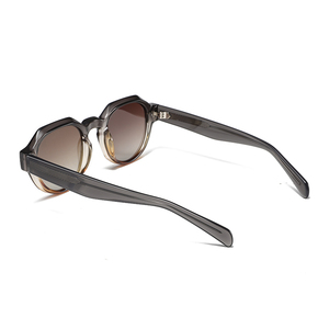 2024 thương hiệu sang trọng Shades Sun Kính TR90 khung Acetate đền phụ nữ retro Kính mát - Product Image 2
