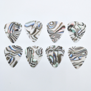 New Acoustic Pearl Shell Picks <strong>Plectrum</strong> Celluloid Electric Smooth <strong>Guitar</strong> Pick Accessories 0.46mm/0.96mm/1.5mm - Product Image 2