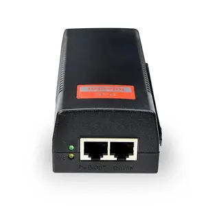 Injecteur POE Gigabit 60W pour caméra IP alimentation PoE adaptateur Ethernet téléphone US EU UK Plug