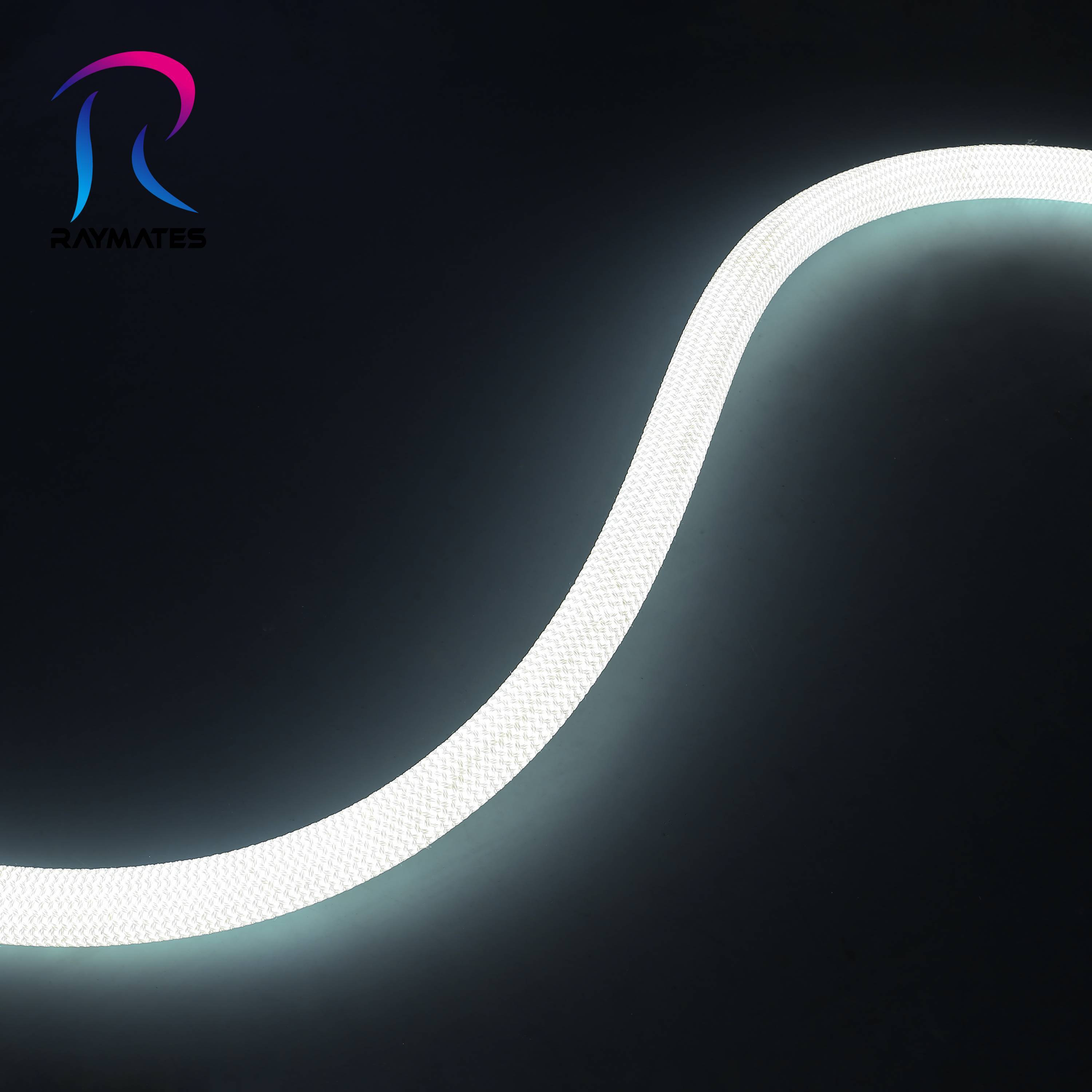 33mm 360 Degree Weaving Led Neon Light Strip 3000K Neon Lights Decoration IP65 10W Neon Flex 24v for Interior Design Lighting