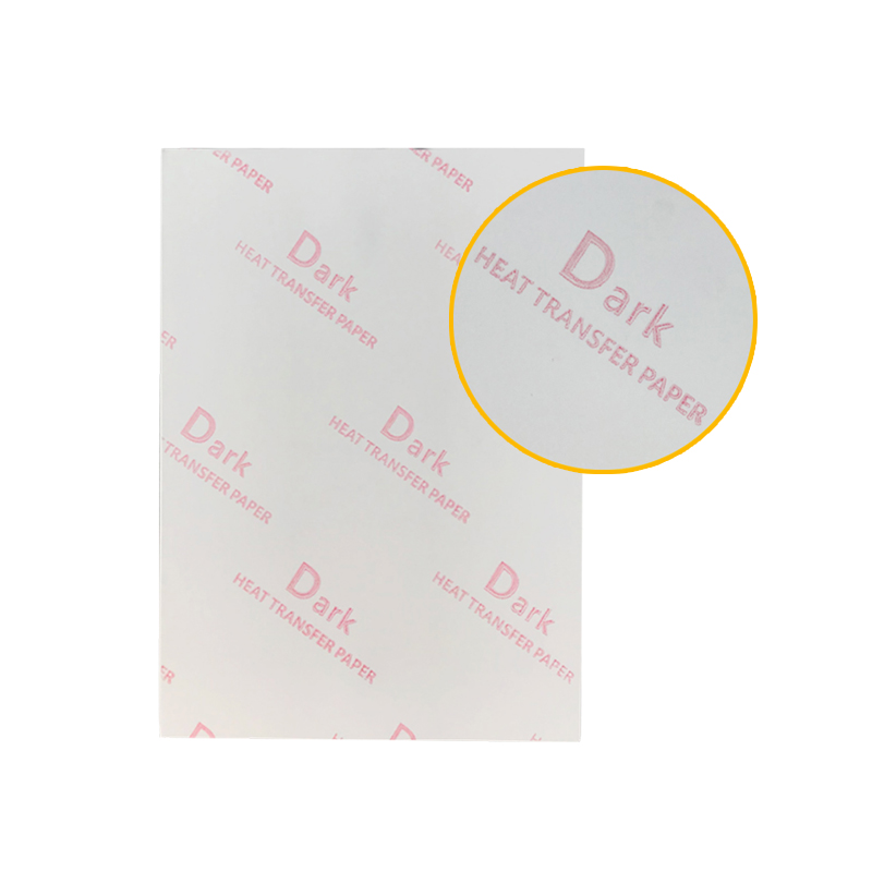 inkjet heat transfer paper dark transfer paper on dark T-shirt heat transfer paper for dark shirts