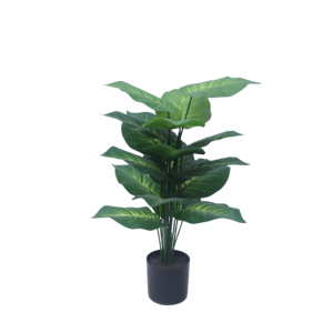 Cây bụi nhân tạo phong lan hoa thực vật nhân tạo nhựa trắng phong lan 18 chi nhánh - Product Image 4