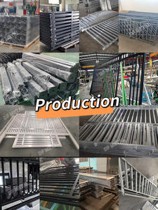 Clôture DF en aluminium intimité <span class=keywords><strong>Plaque</strong></span> de clôture extérieure Sécurité de la maison en métal Lattes horizontales en aluminium Clôture de <span class=keywords><strong>jardin</strong></span> - Product Image 3