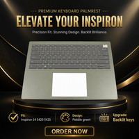 Ensemble clavier et repose-poignets OEM avec pavé tactile et touches rétroéclairées pour Dell Inspiron 14 5420 5425