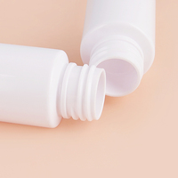 Flacon pulvérisateur nasal portable 50 ml en PET, blanc, à pression, pour cosmétiques, brume fine