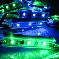 Module LED SHIJI DC12V RGB à changement de couleur numérique, 75*15mm, UCS1903, pour panneau publicitaire