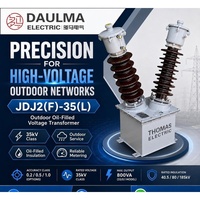 Transformateur de tension immergé dans l'huile 35 kV pour extérieur JDJJ2-35/JDJJF2-35L pour la mesure et la protection des postes de transformation