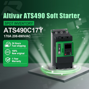 ATS490สตาร์ทเตอร์ ATS490C17Y ใหม่ของแท้อุปกรณ์เริ่มต้นใช้งานที่170A ควบคุม208-690VAC 110-230VAC อุปกรณ์เริ่มต้นใช้งาน ATS490 - Product Image 1