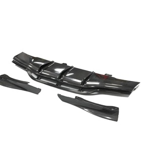 ขอบกันชนหลังรถคาร์บอนไฟเบอร์สไตล์ PSM สำหรับ <span class=keywords><strong>Mercedes</strong></span> Benz C63 W205รถเก๋ง2ประตู - Product Image 3