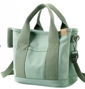 Bolso de Lona Japonés con Logotipo Personalizado, Bolso Bandolera, Bolso para el Almuerzo, Bolso Espacioso para Pañales para Mamá y Bebé - Product Image 3