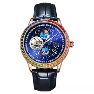นาฬิกาสแตนเลสผู้ชายแบบอัตโนมัติตัวเรือนสีโรสโกลด์ - Product Image 1