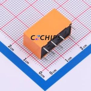 JY4078F-S-DC12V-2C Signal Relay DIP,20.2x10mm Relay 12V 2 Changeover: 2C (DPDT-Changeover)::: 8 3A-30VDC/3A-125VAC - Product Image 2