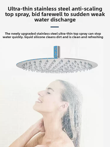 Cabine de salle de bain intérieure urbaine moderne Système de douche pluie intégré tout-en-un Cadre coulissant Salle de douche intégrée de style campagnard - Product Image 5