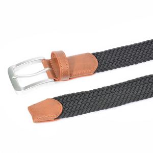 Nhà Máy Tùy Chỉnh Nóng Bán Thân Thiện Với Môi Bông Golf Vành Đai Đàn Hồi Vành Đai Căng Vải Bện Vành Đai Cho Người Đàn Ông - Product Image 3