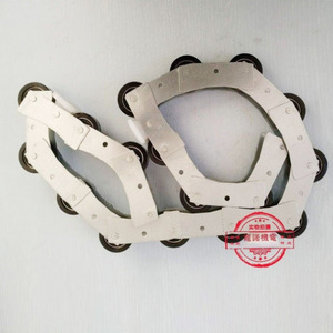 Pasamanos de Cadena Rotatoria de Chapa de Acero Inoxidable con Grupo de Poleas de 17-19 Secciones para Ascensor Médico - Product Image 2