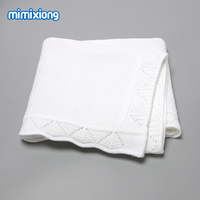Mantas Tejidas Personalizadas Mimixiong para Bebés Recién Nacidos, Mantas Envolventes para Bebés, Venta al Por Mayor