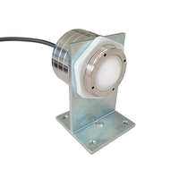Capteur de niveau d'eau hydrologique radar FMCW 80 GHz en acier inoxydable RS485, mesureur de distance sans contact 65 m pour rivière, lac, réservoir