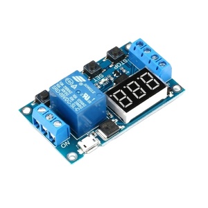 New 1 Channel 5V Relay Module Time Delay Relay Module Trigger OFF/ON Switch Timing Cycle 999 Minutes <b>Timer</b> Relay Module - Product Image 1