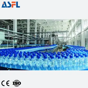 Factory Cost Automatic Water Bottle Three In One Filling Machine Production Line