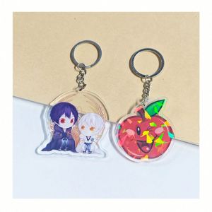 Design Custom Eco-Friendly <b>Anime</b> Printed <b>Keychain</b> Premium Metal Alloy Charms Custom Acrylic <b>KeyChain</b> for Keys - Product Image 6