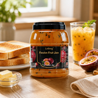 Lotlong Tropische Fruit Saus Passievrucht Jam 35g Brix 9 Maanden Houdbaarheid voor Huishoudelijke Snacks & Dranken Winkels