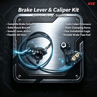 Ensemble de freinage avant et arrière hydraulique en aluminium CNC Surron Light Bee X Ultra Bee KYZ, haute performance, robuste, amélioration tout-terrain