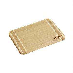 Tabla de Cortar de Bambú KESPER, 12x8 Pulgadas, Bloque de Corte de Madera Natural para Cocina - Product Image 2