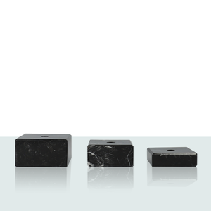 Base singola in marmo nero 4cm - Product Image 1
