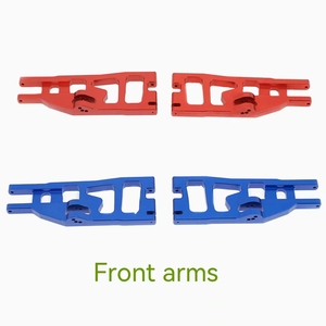 1/6 Blackout XTE SC XBE <span class=keywords><strong>Broyeur</strong></span> 4 pièces alliage avant arrière Suspension bras pièces métalliques pour RC voiture passe-temps mise à niveau remplacement - Product Image 6