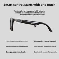 HYUNDAI HYC8 BT 6.0 Traducteur IA à Conduction Osseuse Lunettes Intelligentes IA Haut de Gamme Écouteurs HiFi sans Fil Sportifs