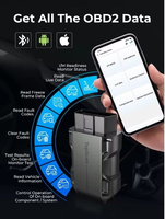 Escáner TOPDON TopScan Lite, Herramienta de Diagnóstico Inteligente, Guía de Reparación DTC para Lector de Códigos OBD2, Prueba Activa de Sistema Completo, 1 Año