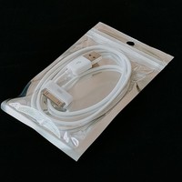 Câble connecteur USB à 30 broches de 1 mètre pour iPhone 4 4S 3GS iPad 3 2 1 iPod Touch Nano Classic Charger Sync Dock Noir/Blanc