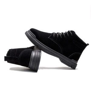 Calzado Masculino Casual de Diseño, Apto para Todas las Temporadas, de Alta Calidad, con Cordones, Botas Altas Modernas - Product Image 1
