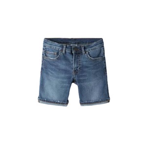 Shorts en jean pour enfants Ivy41757A Europe, été 2022, shorts basiques pour garçons, denim délavé - Product Image 4
