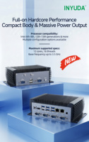 Mini PC Industrial Intel Core I3 4GB 128GB SSD Windows 10/11 Soporte para Logotipo OEM Venta Directa de Fábrica Enchufe US CN Escritorio