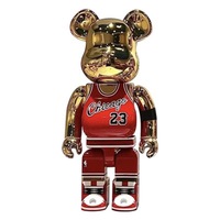 Statues Bearbrick 1000% populaires, ornements de luxe polyvalents en ABS, jouet interactif Bearbrick 1000 Kaw