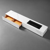 Meuble TV de luxe moderne européen pour salon, chambre, salle à manger, hôtel, écologique, vente en gros