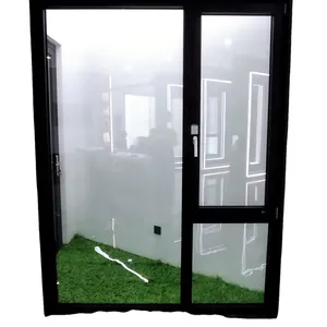 LEDOW Aluminium Double Tempered Glass Sliding Doors High Quality Energy Efficient Sliding Door