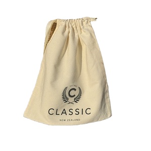 Bolsa con Cordón de Algodón Natural Reciclable de Estilo Sencillo - Product Image 1