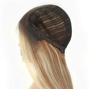 วิกผมหน้าผากลูกไม้สวิสแบบเส้นผมแท้คุณภาพสูงจากจีน รุ่นใหม่ปี 2026  ผสมสีบลอนด์  ดูเป็นธรรมชาติ  พร้อมรากผมที่ดูเหมือนจริง - Product Image 2