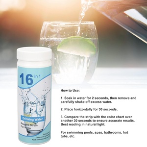 Kits <span class=keywords><strong>de</strong></span> test d'<span class=keywords><strong>eau</strong></span> (100 bandelettes) – Bandelettes <span class=keywords><strong>de</strong></span> test <span class=keywords><strong>de</strong></span> <span class=keywords><strong>la</strong></span> qualité <span class=keywords><strong>de</strong></span> <span class=keywords><strong>l</strong></span>'<span class=keywords><strong>eau</strong></span> <span class=keywords><strong>du</strong></span> <span class=keywords><strong>robinet</strong></span> et des puits, 16-en-1, avec tests <span class=keywords><strong>de</strong></span> <span class=keywords><strong>dureté</strong></span>, <span class=keywords><strong>de</strong></span> manganèse, <span class=keywords><strong>de</strong></span> cuivre, <span class=keywords><strong>de</strong></span> fer et <span class=keywords><strong>de</strong></span> pH - Product Image 5