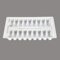 Bac à ampoules, dispositif de contrôle de la vitre, blanc, 18 ampoules