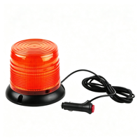 Balise LED 54W, 11 modes stroboscopiques, IP65, fixation magnétique à vis, boîtier PC, 5 couleurs, lumière clignotante, alerte de sécurité pour véhicules