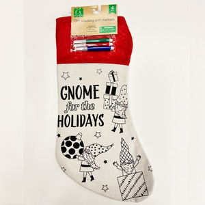 Bas <span class=keywords><strong>de</strong></span> <span class=keywords><strong>Noël</strong></span> DIY avec Marqueurs, Décoration <span class=keywords><strong>de</strong></span> <span class=keywords><strong>Noël</strong></span> en Coton, Bas <span class=keywords><strong>de</strong></span> <span class=keywords><strong>Noël</strong></span> Personnalisé, Chaussettes <span class=keywords><strong>de</strong></span> <span class=keywords><strong>Noël</strong></span> - Product Image 5