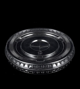 Gobelet jetable en plastique PET transparent avec couvercle sans paille pour boissons froides thé yaourt café ou jus - Product Image 5